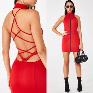 I.AM.GIA Iris Mini Dress in Red